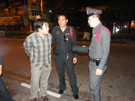 Wichai (left) confessed to the shooting, claiming he did so in self defense after being beaten up.